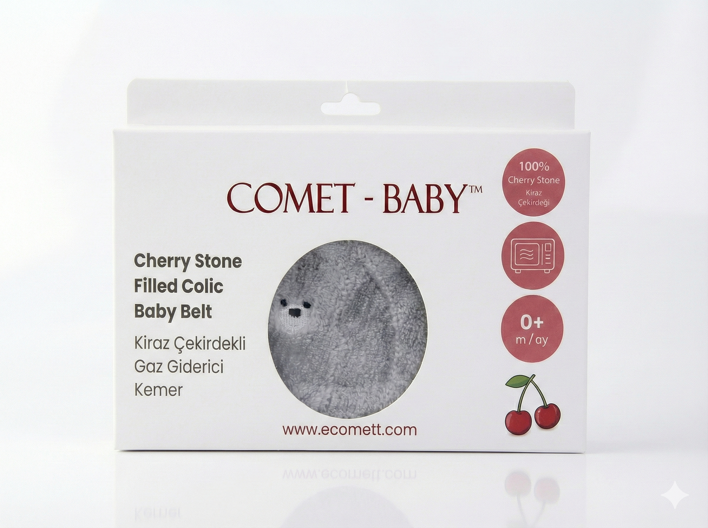 Kiraz Çekirdekli Gaz Giderici Kemer