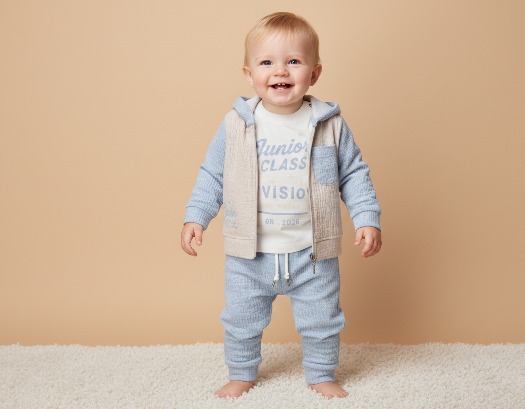 Kapşonlu Eşofman-Tişört Takım