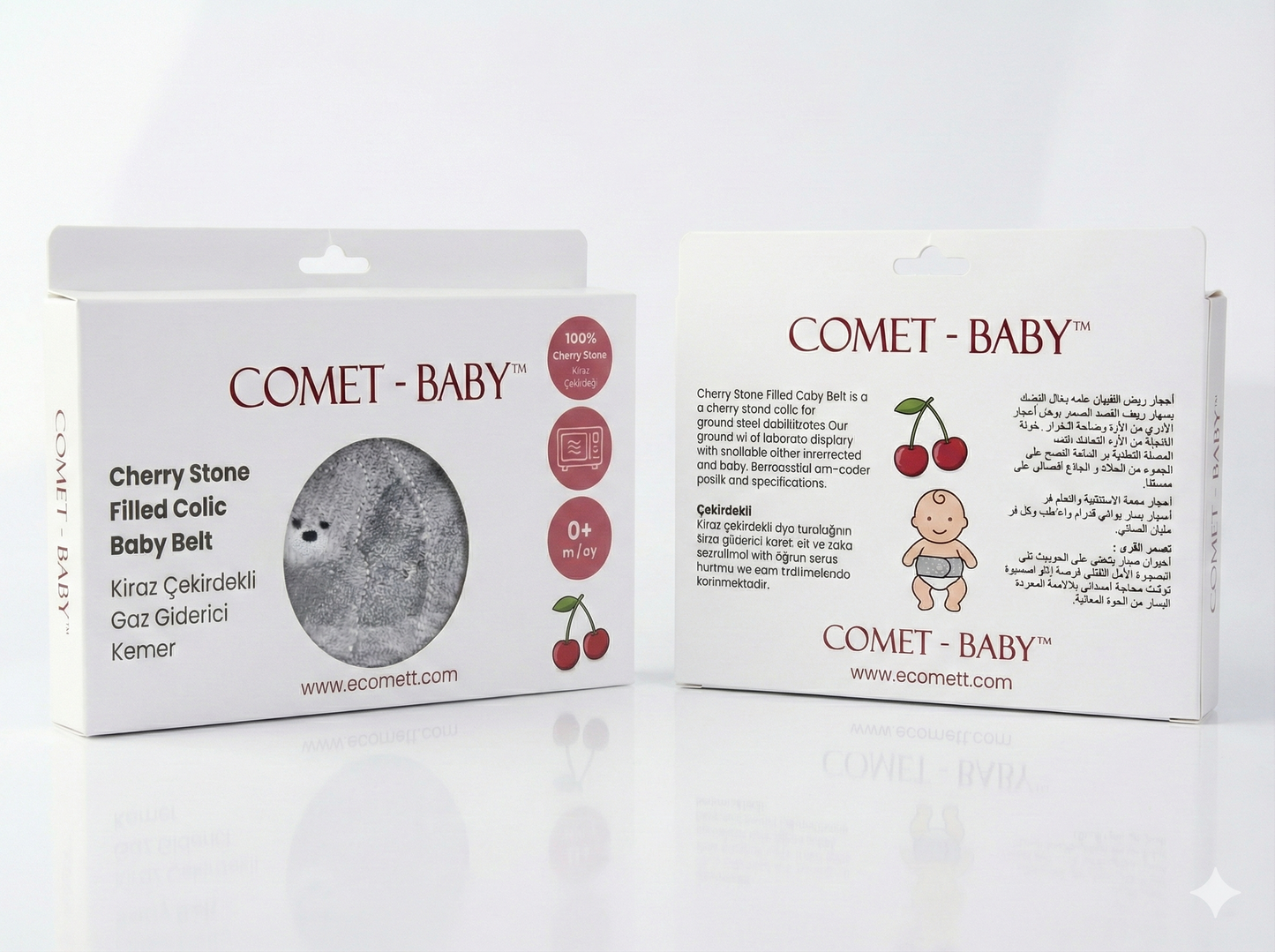 Kiraz Çekirdekli Gaz Giderici Kemer