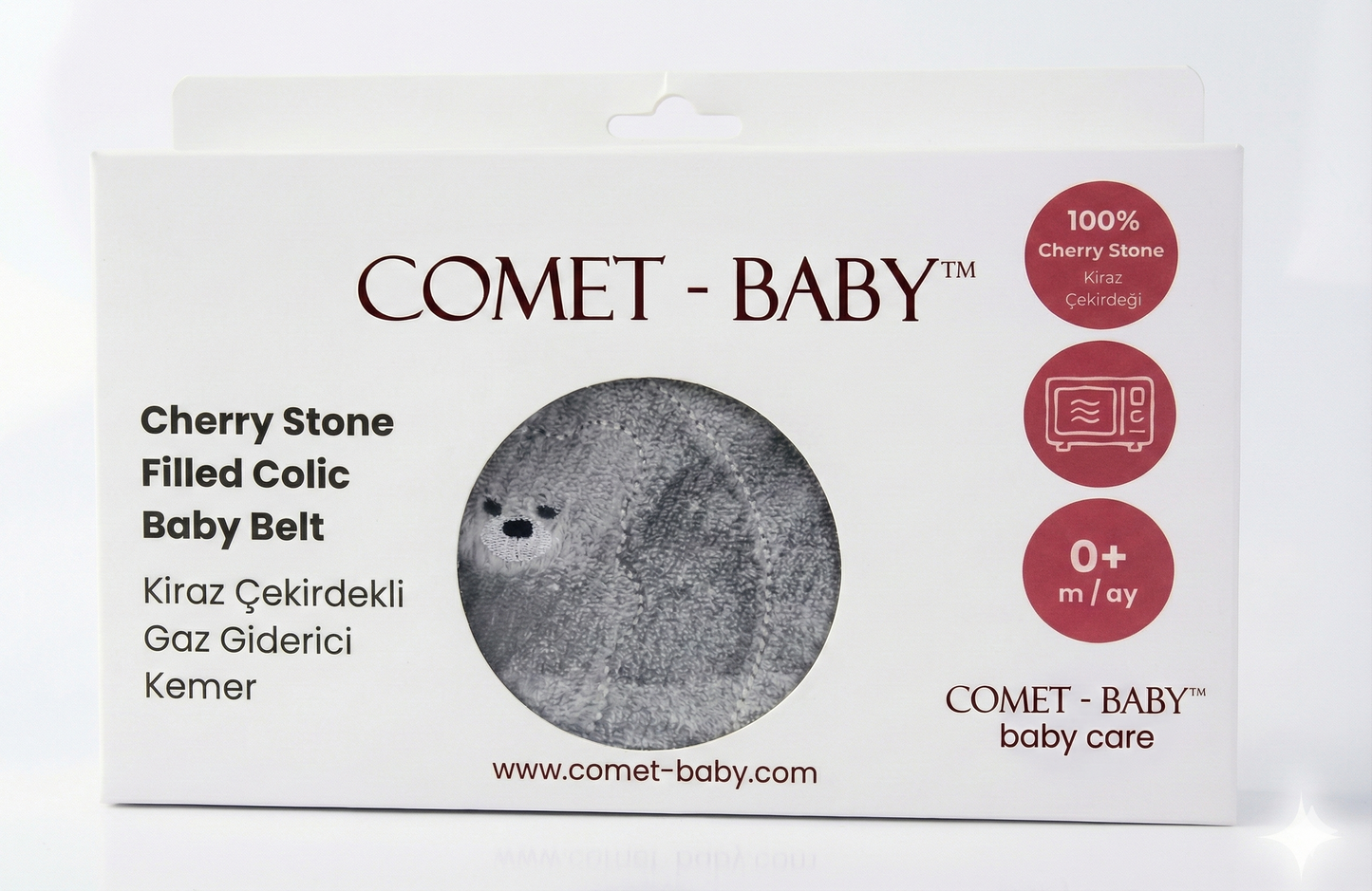 Kiraz Çekirdekli Gaz Giderici Kemer