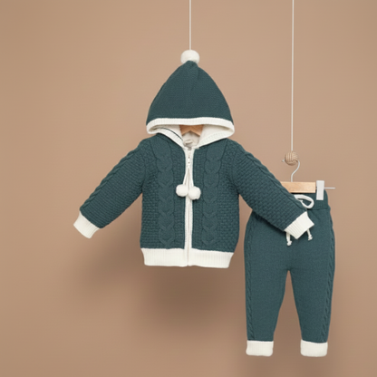 Triko Hırka Pantolon Takım