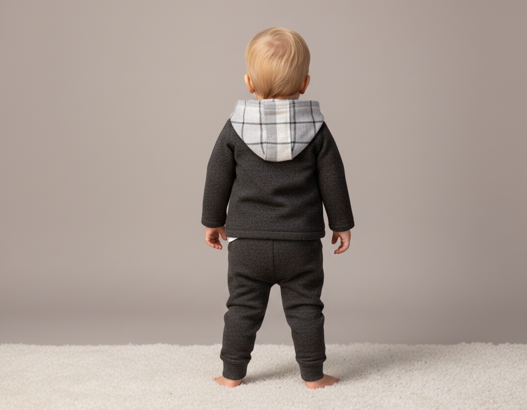 Kapşonlu Erkek Eşofman Seti