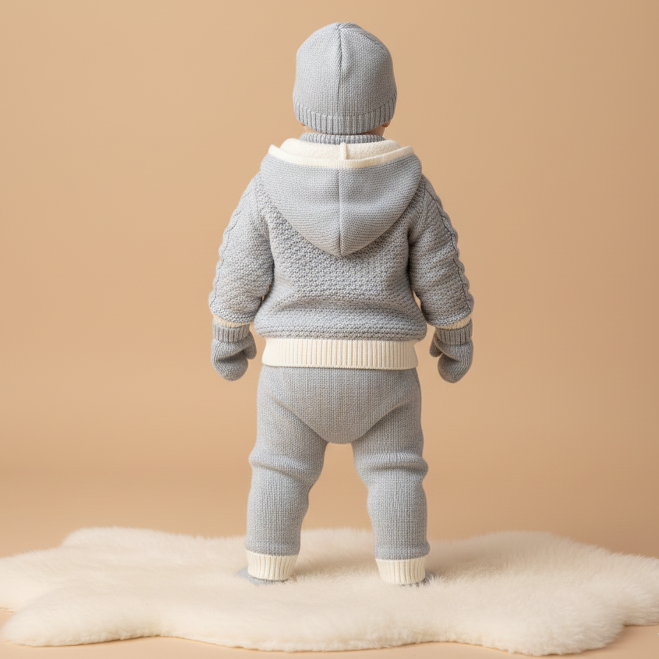 Triko Hırka Pantolon Takım